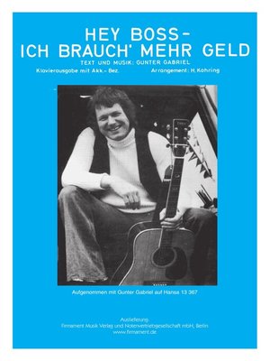 cover image of Hey Boss, ich brauch mehr Geld